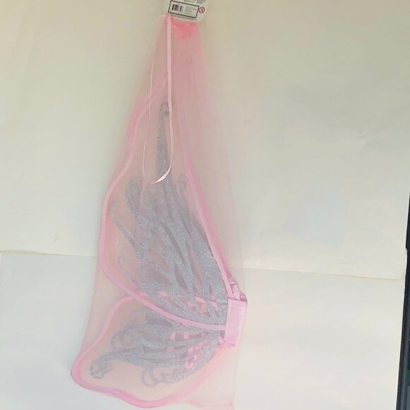 New w/Tag-Great Pretenders Pink Fairytale Flutter Wings - Picture 7 of 11